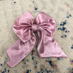Large pink bow